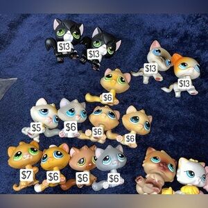 Littlest pet shop cats